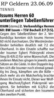 Tennis H60 Issum 23. Juni 2009