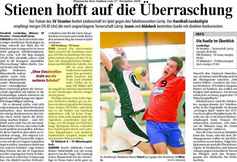 091127 Handball Männer