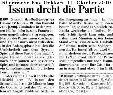 101011 Issum dreht die Partie (Frauen)