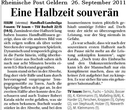 110926 Eine Halbzeit souverän (Issum Frauen)