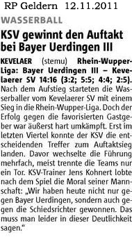 111112 KSV gewinnt den Auftakt bei Bayer Uerdingen III