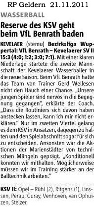 111121 Reserve des KSV geht beim VfL Benrath baden