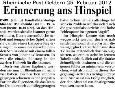 120225 Erinnerung ans Hinspiel