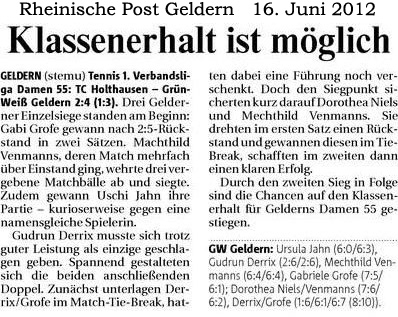 120616 Klassenerhalt ist möglich (Damen 55)