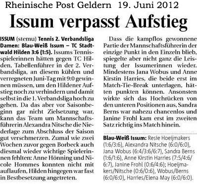 120619 Issum verpasst Aufstieg