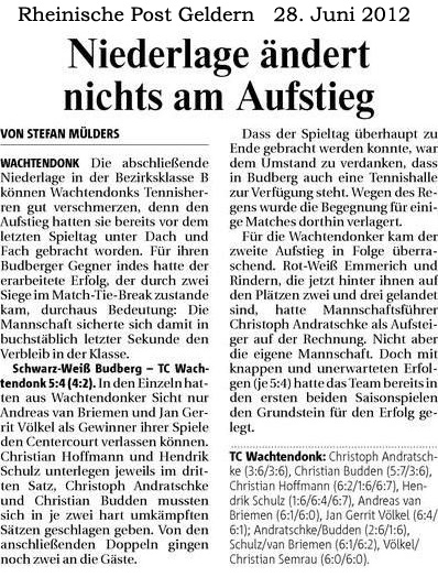 120628 Niederlage ändert nichts am Aufstieg