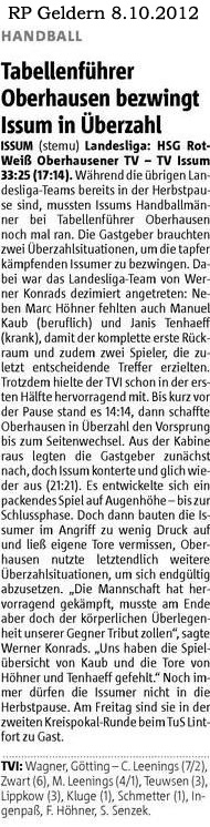 121008 Tabellenführer Oberhausen bezwingt Issum in Überzahl