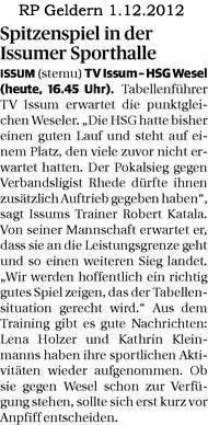 121201 Spitzenspiel in der Issumer Sporthalle