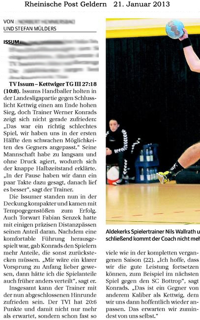 130121 Handballmänner Issum