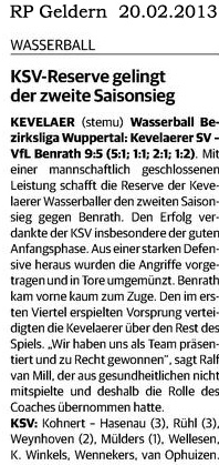 130220 KSV-Reserve gelingt der zweite Saisonsieg