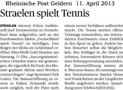 130411 Straelen spielt Tennis