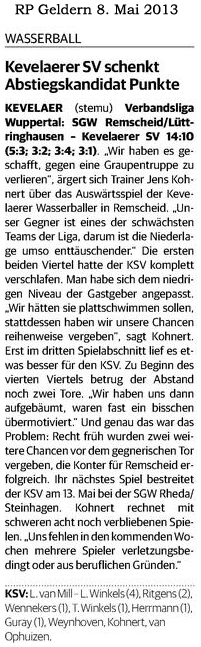 130508 Kevelaerer SV schenkt Abstiegskandidat Punkte