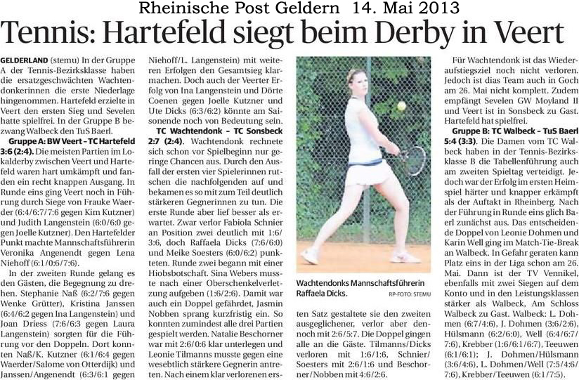 130514 Tennis: Hartefeld siegt beim Derby in Veert