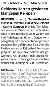 140528 Gelderns Herren gewinnen klar gegen Kempen