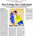 110404 Drei Erfolge fürs Gelderland (Gemeinschaftsartikel Landesliga Frauen)