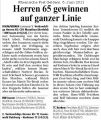 110606 Herren 65 gewinnen auf ganzer Linie (Issum + Kerken)