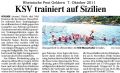 111007 KSV trainiert auf Sizilien