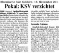 111118 Pokalvorschau Männer Issum / KSV verzichtet