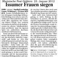 120123 Issumer Frauen siegen