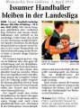 120402 Issumer Handballer bleiben in der Landesliga