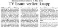 120507 TV Issum verliert knapp