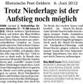 120606 Trotz Niederlage ist der Aufstieg noch möglich