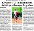 120621 Kerkener TC: Im Rochusclub Aufstiegshoffnungen begraben