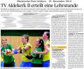 121119 Handballfrauen Issum & Kevelaer