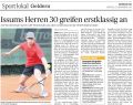121123 Issums Herren 30 greifen erstklassig an (Vorschau Tennis-Winterhallenrunde)