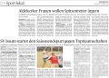 160409 Handballvorschauen Männer und Frauen