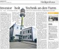 161005 Investor holt Technik an den Turm