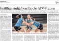 170120 Knifflige Aufgaben für die ATV-Frauen