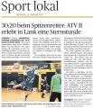 170123 30:20 beim Spitzenreiter: ATV II erlebt in Lank eine Sternstunde