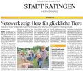 170810 RA Netzwerk zeigt Herz für glückliche Tiere