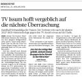 180123 TV Issum hofft vergeblich auf die nächste Überraschung