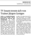 180127 TV Issum trennt sich von Trainer Jürgen Gentges