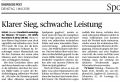 180501 Klarer Sieg, schwache Leistung