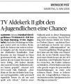 180505 TV Aldekerk II gibt den A-Jugendlichen eine Chance