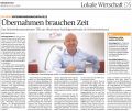 180730 Übernahmen brauchen Zeit