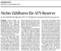 181119 Nichts Zählbares für ATV-Reserve