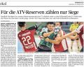 190126 Für die ATV-Reserven zählen nur Siege