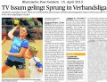 130415 TV Issum gelingt Sprung in Verbandsliga