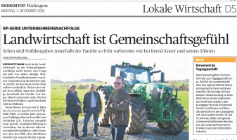 181203 Land­wirt­schaft ist Ge­mein­schafts­ge­fühl