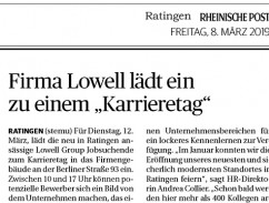 190308 Firma Lowell lädt ein zu einem „Karrieretag“