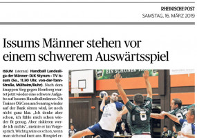 190316 Issums Männer stehen vor einem schweren Auswärtsspiel