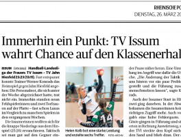 190326 TV Issum wahrt Chan­ce auf den Klas­sen­er­halt