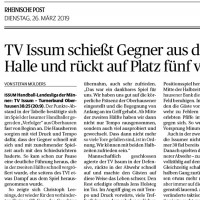 190326 TV Issum schießt Geg­ner aus der Hal­le