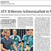 190330 Handballvorschauen TV Aldekerk II Männer & Frauen sowie TV Issum Männer und Frauen