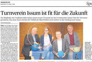 190415 Turnverein Issum ist fit für die Zukunft