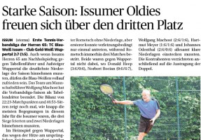 190712 Issumer Oldies freuen sich über den dritten Platz